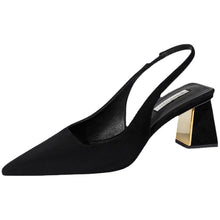 Load image into Gallery viewer, Slingback Women&#39;s Block Heels
