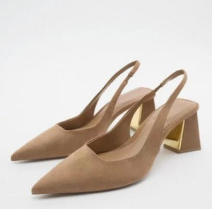 Slingback Women's Block Heels