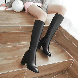 Marlin British High Heel Boots