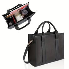 Load image into Gallery viewer, Vertical Zipper Tote Bag
