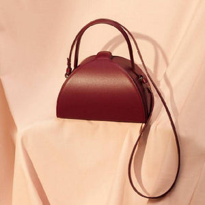 Cross shoulder Half circle Handbag